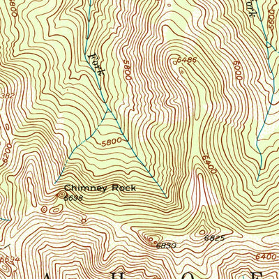 United States Geological Survey Mount Fillmore, CA (1951, 24000-Scale) digital map