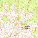 United States Geological Survey Mount Floyd, AZ (1973, 24000-Scale) digital map