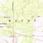 United States Geological Survey Mount Forest, MI (1967, 24000-Scale) digital map