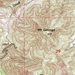 United States Geological Survey Mount George, CA (1951, 24000-Scale) digital map