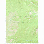United States Geological Survey Mount George, ID (1966, 24000-Scale) digital map