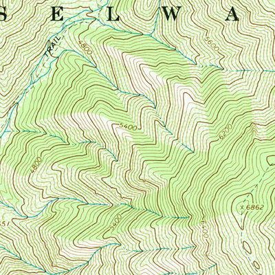 United States Geological Survey Mount George, ID (1966, 24000-Scale) digital map