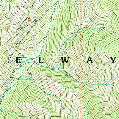 United States Geological Survey Mount George, ID (1998, 24000-Scale) digital map