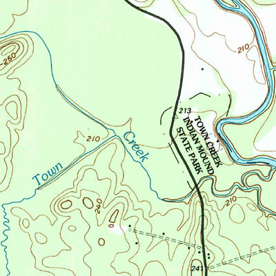 United States Geological Survey Mount Gilead East, NC (1994, 24000-Scale) digital map
