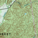 United States Geological Survey Mount Gilead East, NC (1994, 24000-Scale) digital map