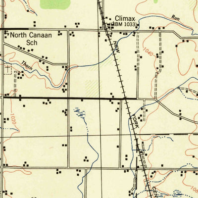 United States Geological Survey Mount Gilead, OH (1943, 62500-Scale) digital map
