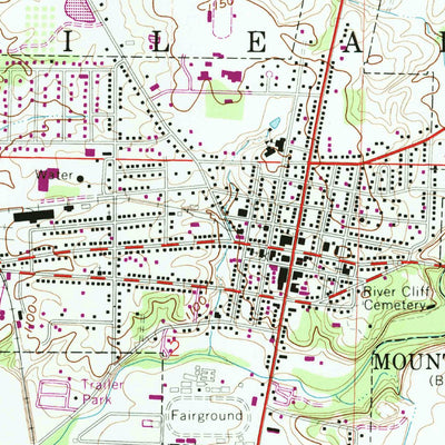 United States Geological Survey Mount Gilead, OH (1961, 24000-Scale) digital map