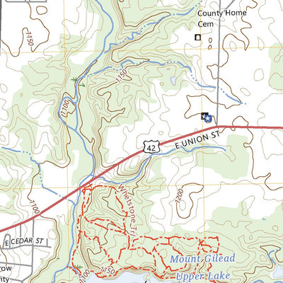 United States Geological Survey Mount Gilead, OH (2023, 24000-Scale) digital map