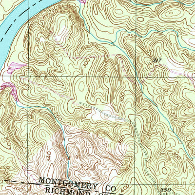 United States Geological Survey Mount Gilead West, NC (2002, 24000-Scale) digital map