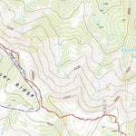 United States Geological Survey Mount Givens, CA (2021, 24000-Scale) digital map