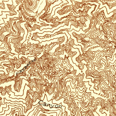United States Geological Survey Mount Gleason, CA (1935, 24000-Scale) digital map