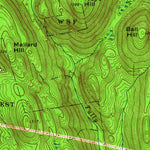 United States Geological Survey Mount Grace, MA-NH (1961, 24000-Scale) digital map