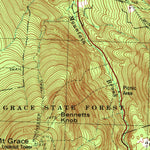 United States Geological Survey Mount Grace, MA-NH (1977, 24000-Scale) digital map