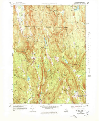 United States Geological Survey Mount Grace, MA-NH (1977, 25000-Scale) digital map
