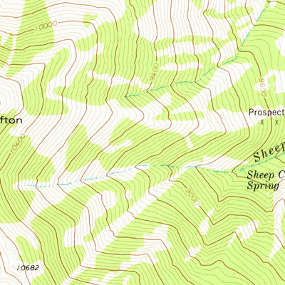 United States Geological Survey Mount Grafton, NV (1978, 24000-Scale) digital map