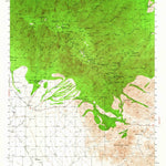 United States Geological Survey Mount Graham, AZ (1942, 62500-Scale) digital map