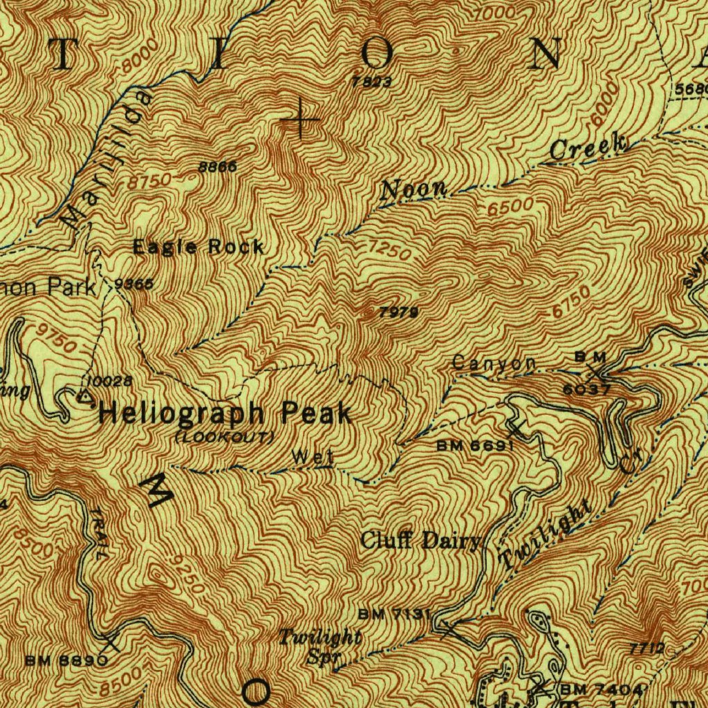 Mount Graham, AZ (1945, 62500-Scale) Map by United States Geological ...