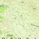 United States Geological Survey Mount Graham, AZ (1972, 24000-Scale) digital map