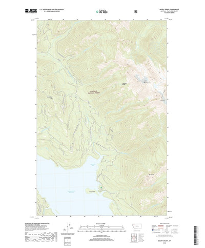 United States Geological Survey Mount Grant, MT (2020, 24000-Scale) digital map