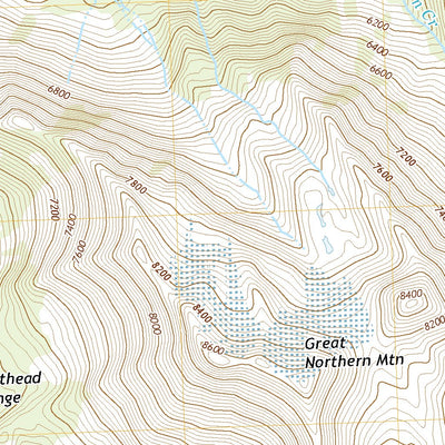 United States Geological Survey Mount Grant, MT (2020, 24000-Scale) digital map