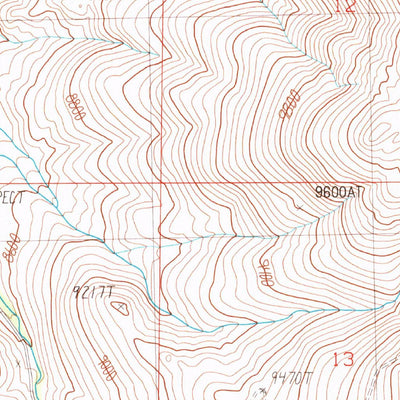 Mount Grant, NV (1989, 24000-Scale) Map by United States Geological ...