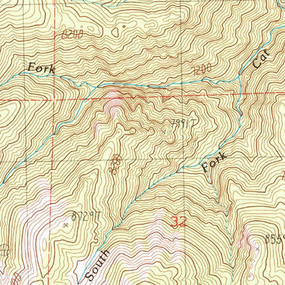 Mount Grant, NV (1989, 24000-Scale) Map by United States Geological ...