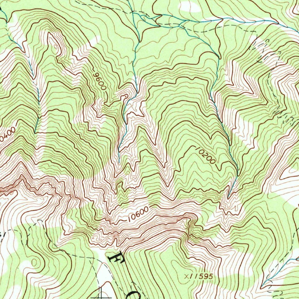 Mount Guero, CO (1965, 24000-Scale) Map by United States Geological ...