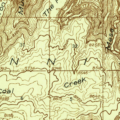 United States Geological Survey Mount Gunnison, CO (1938, 48000-Scale) digital map