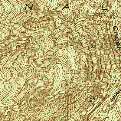 United States Geological Survey Mount Gunnison, CO (1938, 48000-Scale) digital map
