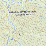 United States Geological Survey Mount Guyot, TN (2022, 24000-Scale) digital map
