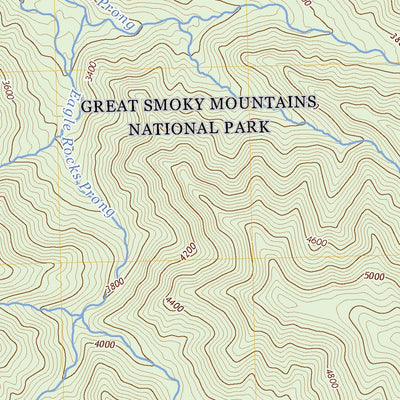 United States Geological Survey Mount Guyot, TN (2022, 24000-Scale) digital map