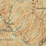 United States Geological Survey Mount Guyot, TN-NC (1912, 125000-Scale) digital map