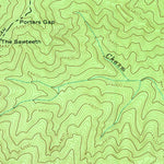 United States Geological Survey Mount Guyot, TN-NC (1964, 24000-Scale) digital map