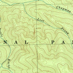 United States Geological Survey Mount Guyot, TN-NC (2000, 24000-Scale) digital map