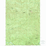 United States Geological Survey Mount Hagan, OR (1989, 24000-Scale) digital map