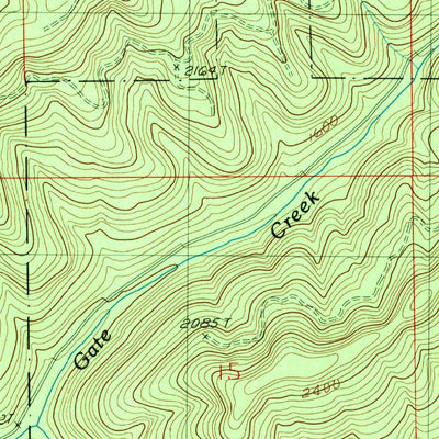 United States Geological Survey Mount Hagan, OR (1989, 24000-Scale) digital map