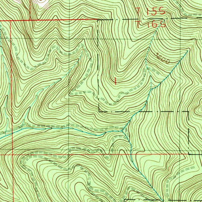 United States Geological Survey Mount Hagan, OR (1989, 24000-Scale) digital map