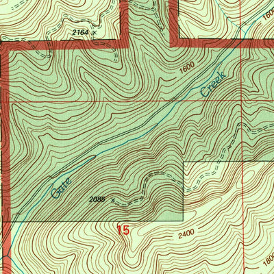 United States Geological Survey Mount Hagan, OR (1997, 24000-Scale) digital map