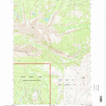 United States Geological Survey Mount Haggin, MT (1996, 24000-Scale) digital map