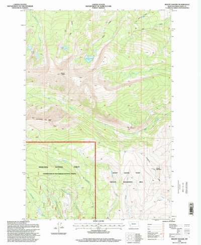 United States Geological Survey Mount Haggin, MT (1996, 24000-Scale) digital map
