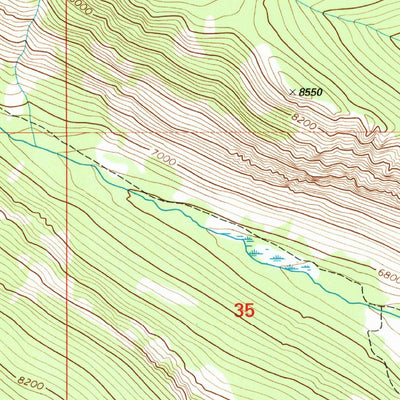 United States Geological Survey Mount Haggin, MT (1996, 24000-Scale) digital map