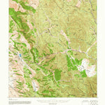 United States Geological Survey Mount Hamilton, CA (1963, 62500-Scale) digital map