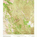 United States Geological Survey Mount Hamilton, CA (1967, 62500-Scale) digital map