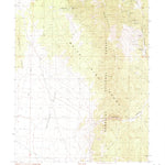 United States Geological Survey Mount Hamilton, NV (1990, 24000-Scale) digital map
