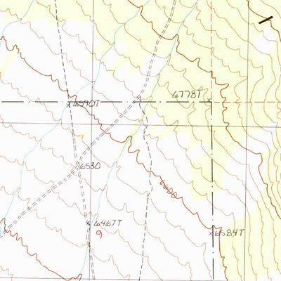 United States Geological Survey Mount Hamilton, NV (1990, 24000-Scale) digital map