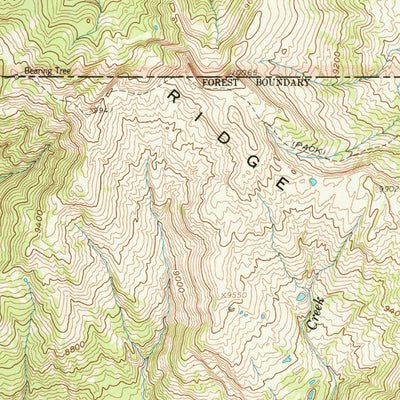 United States Geological Survey Mount Hancock, WY (1959, 62500-Scale) digital map
