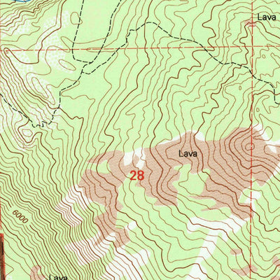 United States Geological Survey Mount Harkness, CA (1995, 24000-Scale) digital map