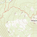 United States Geological Survey Mount Harkness, CA (2022, 24000-Scale) digital map