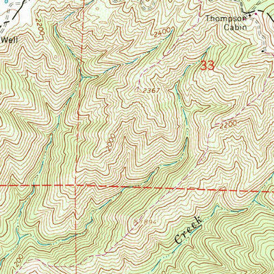 United States Geological Survey Mount Harlan, CA (1968, 24000-Scale) digital map