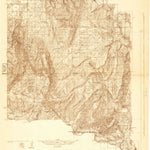 United States Geological Survey Mount Harris, CO (1924, 48000-Scale) digital map